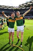 24 July 2022; Kerry players Gavin White and Jason Foley after the GAA Football All-Ireland Senior Championship Final match between Kerry and Galway at Croke Park in Dublin. Photo by Ray McManus/Sportsfile