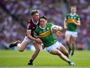 24 July 2022; Paudie Clifford of Kerry is tackled by Jack Glynn of Galway during the GAA Football All-Ireland Senior Championship Final match between Kerry and Galway at Croke Park in Dublin. Photo by Ray McManus/Sportsfile