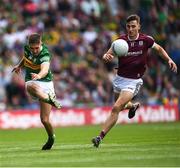 24 July 2022; Adrian Spillane of Kerry in action against Matthew Tierney of Galway during the GAA Football All-Ireland Senior Championship Final match between Kerry and Galway at Croke Park in Dublin. Photo by Ray McManus/Sportsfile