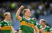 24 July 2022; Killian Spillane of Kerry after his side's victory in the GAA Football All-Ireland Senior Championship Final match between Kerry and Galway at Croke Park in Dublin. Photo by Harry Murphy/Sportsfile