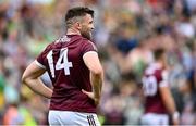 24 July 2022; Damien Comer of Galway after his side's defeat in the GAA Football All-Ireland Senior Championship Final match between Kerry and Galway at Croke Park in Dublin. Photo by Piaras Ó Mídheach/Sportsfile