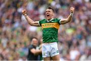 24 July 2022; David Clifford of Kerry celebrates after the GAA Football All-Ireland Senior Championship Final match between Kerry and Galway at Croke Park in Dublin. Photo by Stephen McCarthy/Sportsfile