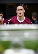 24 July 2022; Kieran Molloy of Galway runs out before the GAA Football All-Ireland Senior Championship Final match between Kerry and Galway at Croke Park in Dublin. Photo by Stephen McCarthy/Sportsfile