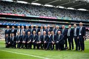 24 July 2022; The 1997 Kerry All-Ireland winning team as the Jubilee teams are introduced to the crowd before the GAA All-Ireland Senior Football Championship Final match between Kerry and Galway at Croke Park in Dublin. Photo by Stephen McCarthy/Sportsfile