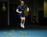 26 July 2022; Ben Murphy during a Leinster Rugby Gym session at Leinster HQ in Dublin. Photo by Harry Murphy/Sportsfile