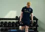 26 July 2022; Jamie Osborne during a Leinster Rugby Gym session at Leinster HQ in Dublin. Photo by Harry Murphy/Sportsfile