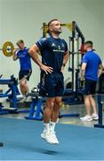 26 July 2022; Dave Kearney during a Leinster Rugby Gym session at Leinster HQ in Dublin. Photo by Harry Murphy/Sportsfile