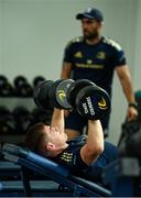 26 July 2022; Luke McGrath during a Leinster Rugby Gym session at Leinster HQ in Dublin. Photo by Harry Murphy/Sportsfile