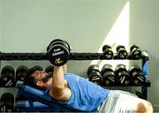 26 July 2022; Michael Milne during a Leinster Rugby Gym session at Leinster HQ in Dublin. Photo by Harry Murphy/Sportsfile