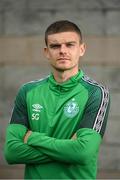 25 July 2022; Sean Gannon during a Shamrock Rovers press conference at Roadstone Group Sports Club in Dublin. Photo by George Tewkesbury/Sportsfile