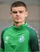 25 July 2022; Sean Gannon during a Shamrock Rovers press conference at Roadstone Group Sports Club in Dublin. Photo by George Tewkesbury/Sportsfile