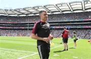 24 July 2022; Bernard Dunne of the Galway backroom team during the GAA Football All-Ireland Senior Championship Final match between Kerry and Galway at Croke Park in Dublin. Photo by Stephen McCarthy/Sportsfile