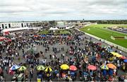 25 July 2022; A general view of the betting ring prior to racing on day one of the Galway Races Summer Festival at Ballybrit Racecourse in Galway. Photo by Harry Murphy/Sportsfile