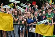 25 July 2022; Kerry supporters during the homecoming celebrations of the All-Ireland Senior Football Champions Kerry in Tralee, Kerry. Photo by Piaras Ó Mídheach/Sportsfile