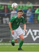 25 July 2022; Jack Patterson of Northern Ireland during the SuperCupNI match between Northern Ireland and Manchester United at Coleraine Showgrounds in Coleraine, Derry. Photo by Ramsey Cardy/Sportsfile