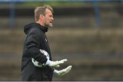 25 July 2022; Northern Ireland goalkeeping coach Roy Carroll during the SuperCupNI match between Northern Ireland and Manchester United at Coleraine Showgrounds in Coleraine, Derry. Photo by Ramsey Cardy/Sportsfile