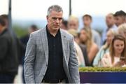 26 July 2022; Galway football manager Padraic Joyce before sending out Chavajod in the caulfieldindustrial.com Handicap during day two of the Galway Races Summer Festival at Ballybrit Racecourse in Galway. Photo by Harry Murphy/Sportsfile