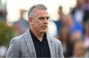 26 July 2022; Galway football manager Padraic Joyce before sending out Chavajod in the caulfieldindustrial.com Handicap during day two of the Galway Races Summer Festival at Ballybrit Racecourse in Galway. Photo by Harry Murphy/Sportsfile