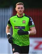 15 July 2022; Dundalk goalkeeper Peter Cherrie during the SSE Airtricity League Premier Division match between St Patrick's Athletic and Dundalk at Richmond Park in Dublin. Photo by Ben McShane/Sportsfile