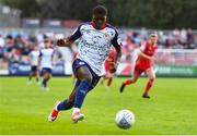 15 July 2022; Serge Atakayi of St Patrick's Athletic during the SSE Airtricity League Premier Division match between St Patrick's Athletic and Dundalk at Richmond Park in Dublin. Photo by Ben McShane/Sportsfile