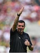 24 July 2022; Referee Seán Hurson during the GAA Football All-Ireland Senior Championship Final match between Kerry and Galway at Croke Park in Dublin. Photo by David Fitzgerald/Sportsfile
