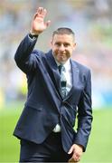 24 July 2022; Darragh Ó Sé of the 1997 Kerry All-Ireland winning team as the Jubilee teams are introduced to the crowd before the GAA All-Ireland Senior Football Championship Final match between Kerry and Galway at Croke Park in Dublin. Photo by Stephen McCarthy/Sportsfile