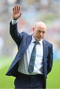 24 July 2022; Seamus Moynihan of the 1997 Kerry All-Ireland winning team as the Jubilee teams are introduced to the crowd before the GAA All-Ireland Senior Football Championship Final match between Kerry and Galway at Croke Park in Dublin. Photo by Stephen McCarthy/Sportsfile