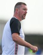 22 July 2022; Dundalk coach Liam Burns before the SSE Airtricity League Premier Division match between Dundalk and Finn Harps at Oriel Park in Dundalk, Louth. Photo by George Tewkesbury/Sportsfile