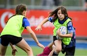 27 July 2022; Participants during the Bank of Ireland Leinster Rugby Summer Camp at Energia Park in Dublin. Photo by George Tewkesbury/Sportsfile