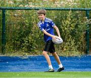 27 July 2022; Micheal Davie during the Bank of Ireland Leinster Rugby Summer Camp at Energia Park in Dublin. Photo by George Tewkesbury/Sportsfile