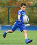 27 July 2022; Darragh McGovren during the Bank of Ireland Leinster Rugby Summer Camp at Energia Park in Dublin. Photo by George Tewkesbury/Sportsfile