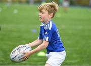 27 July 2022; Zach Breene during the Bank of Ireland Leinster Rugby Summer Camp at Energia Park in Dublin. Photo by George Tewkesbury/Sportsfile