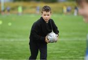 27 July 2022; Robert Greer during the Bank of Ireland Leinster Rugby Summer Camp at Energia Park in Dublin. Photo by George Tewkesbury/Sportsfile