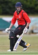 27 July 2022; Kevin O'Brien of Munster Reds during the Cricket Ireland Inter-Provincial Trophy match between Leinster Lightning and Munster Reds at Pembroke Cricket Club in Dublin. Photo by Piaras Ó Mídheach/Sportsfile