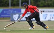 27 July 2022; Kevin O'Brien of Munster Reds during the Cricket Ireland Inter-Provincial Trophy match between Leinster Lightning and Munster Reds at Pembroke Cricket Club in Dublin. Photo by Piaras Ó Mídheach/Sportsfile