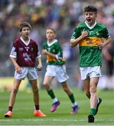 24 July 2022; Donnacha Malone, Scoil Mhuire, Glenties, Donegal, representing Kerry during the INTO Cumann na mBunscol GAA Respect Exhibition Go Games at GAA All-Ireland Senior Football Championship Final match between Kerry and Galway at Croke Park in Dublin. Photo by Piaras Ó Mídheach/Sportsfile