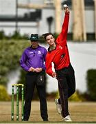 28 July 2022; Mike Frost of Munster Reds during the Cricket Ireland Inter-Provincial Trophy match between Munster Reds and Northern Knights at Pembroke Cricket Club in Dublin. Photo by Sam Barnes/Sportsfile