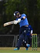 28 July 2022; George Dockrell of Leinster Lightning during the Cricket Ireland Inter-Provincial Trophy match between Leinster Lightning and North West Warriors at Pembroke Cricket Club in Dublin. Photo by Sam Barnes/Sportsfile
