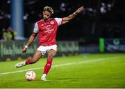 28 July 2022; Barry Cotter of St Patrick's Athletic in action during the UEFA Europa Conference League 2022/23 Second Qualifying Round Second Leg match between Mura and St Patrick's Athletic at Mestni Stadion Fazanerija in Murska Sobota, Slovenia. Photo by Vid Ponikvar/Sportsfile