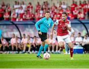 28 July 2022; Billy King of St Patrick's Athletic in action during the UEFA Europa Conference League 2022/23 Second Qualifying Round Second Leg match between Mura and St Patrick's Athletic at Mestni Stadion Fazanerija in Murska Sobota, Slovenia. Photo by Vid Ponikvar/Sportsfile