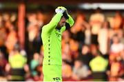 28 July 2022; Liam Kelly of Motherwell reacts during the UEFA Europa Conference League 2022/23 Second Qualifying Round First Leg match between Sligo Rovers and Motherwell at The Showgrounds in Sligo. Photo by David Fitzgerald/Sportsfile