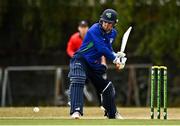 29 July 2022; Andy McBrine of North West Warriors during the Cricket Ireland Inter-Provincial Trophy match between North West Warriors and Munster Reds at Pembroke Cricket Club in Dublin. Photo by Sam Barnes/Sportsfile