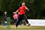 29 July 2022; David Delany of Munster Reds during the Cricket Ireland Inter-Provincial Trophy match between North West Warriors and Munster Reds at Pembroke Cricket Club in Dublin. Photo by Sam Barnes/Sportsfile