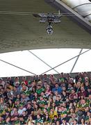 24 July 2022; Bat-cam in operation during the GAA Football All-Ireland Senior Championship Final match between Kerry and Galway at Croke Park in Dublin. Photo by Ramsey Cardy/Sportsfile