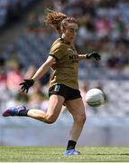 16 July 2022; Aishling O'Connell of Kerry scores her side's first goal during the TG4 All-Ireland Ladies Football Senior Championship Semi-Final match between Kerry and Mayo at Croke Park in Dublin. Photo by Piaras Ó Mídheach/Sportsfile