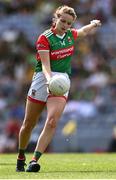 16 July 2022; Ciara Whyte of Mayo during the TG4 All-Ireland Ladies Football Senior Championship Semi-Final match between Kerry and Mayo at Croke Park in Dublin. Photo by Piaras Ó Mídheach/Sportsfile