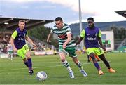 26 July 2022; Gary O'Neill of Shamrock Rovers during the UEFA Champions League 2022-23 Second Qualifying Round Second Leg match between Shamrock Rovers and Ludogorets at Tallaght Stadium in Dublin. Photo by Ramsey Cardy/Sportsfile