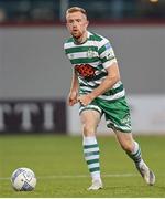 26 July 2022; Sean Hoare of Shamrock Rovers during the UEFA Champions League 2022-23 Second Qualifying Round Second Leg match between Shamrock Rovers and Ludogorets at Tallaght Stadium in Dublin. Photo by Ramsey Cardy/Sportsfile