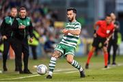 26 July 2022; Richie Towell of Shamrock Rovers during the UEFA Champions League 2022-23 Second Qualifying Round Second Leg match between Shamrock Rovers and Ludogorets at Tallaght Stadium in Dublin. Photo by Ramsey Cardy/Sportsfile