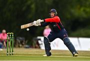 29 July 2022; John Matchett of Northern Knights during the Cricket Ireland Inter-Provincial Trophy match between Northern Knights and Leinster Lightning at Pembroke Cricket Club in Dublin. Photo by Sam Barnes/Sportsfile